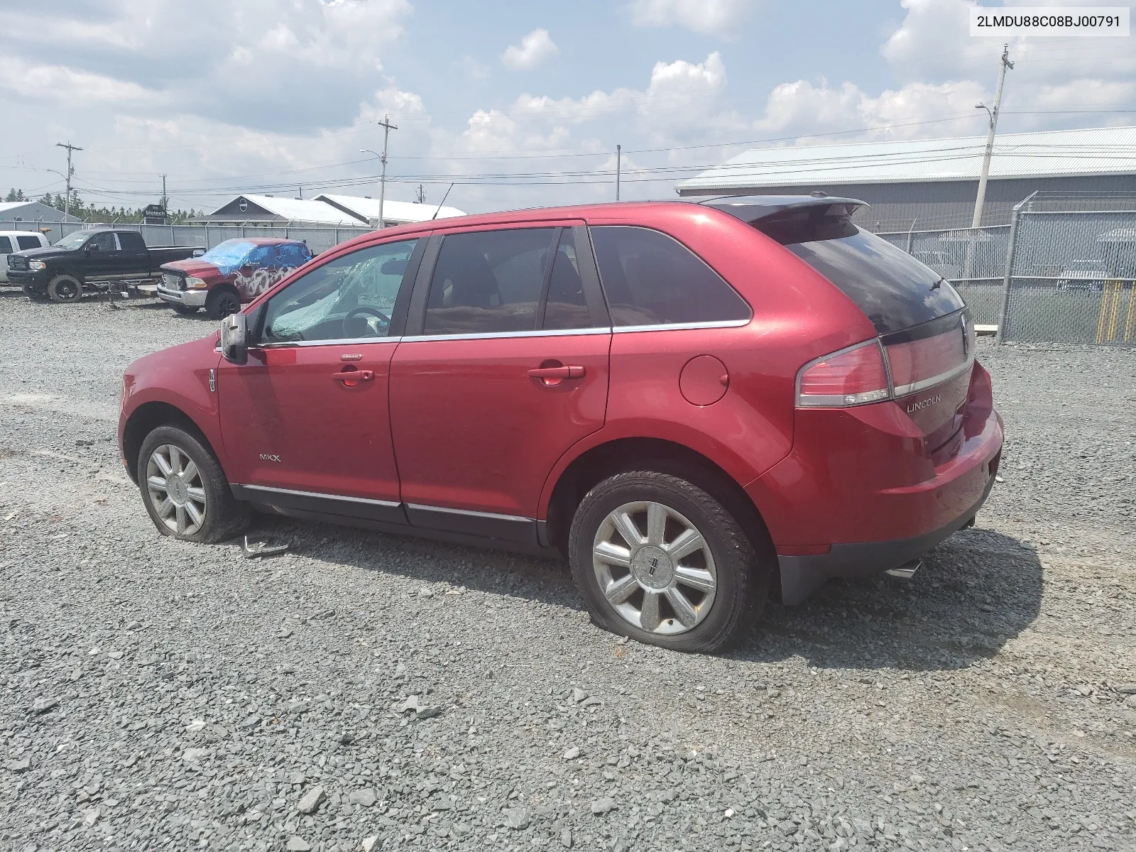 2008 Lincoln Mkx VIN: 2LMDU88C08BJ00791 Lot: 39135964