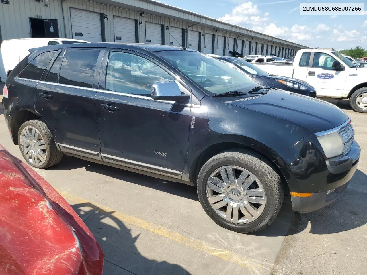 2008 Lincoln Mkx VIN: 2LMDU68C58BJ07255 Lot: 58389394