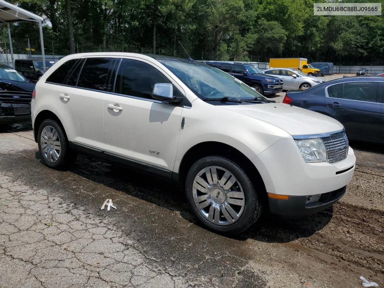 2008 Lincoln Mkx VIN: 2LMDU68C88BJ09565 Lot: 65165644