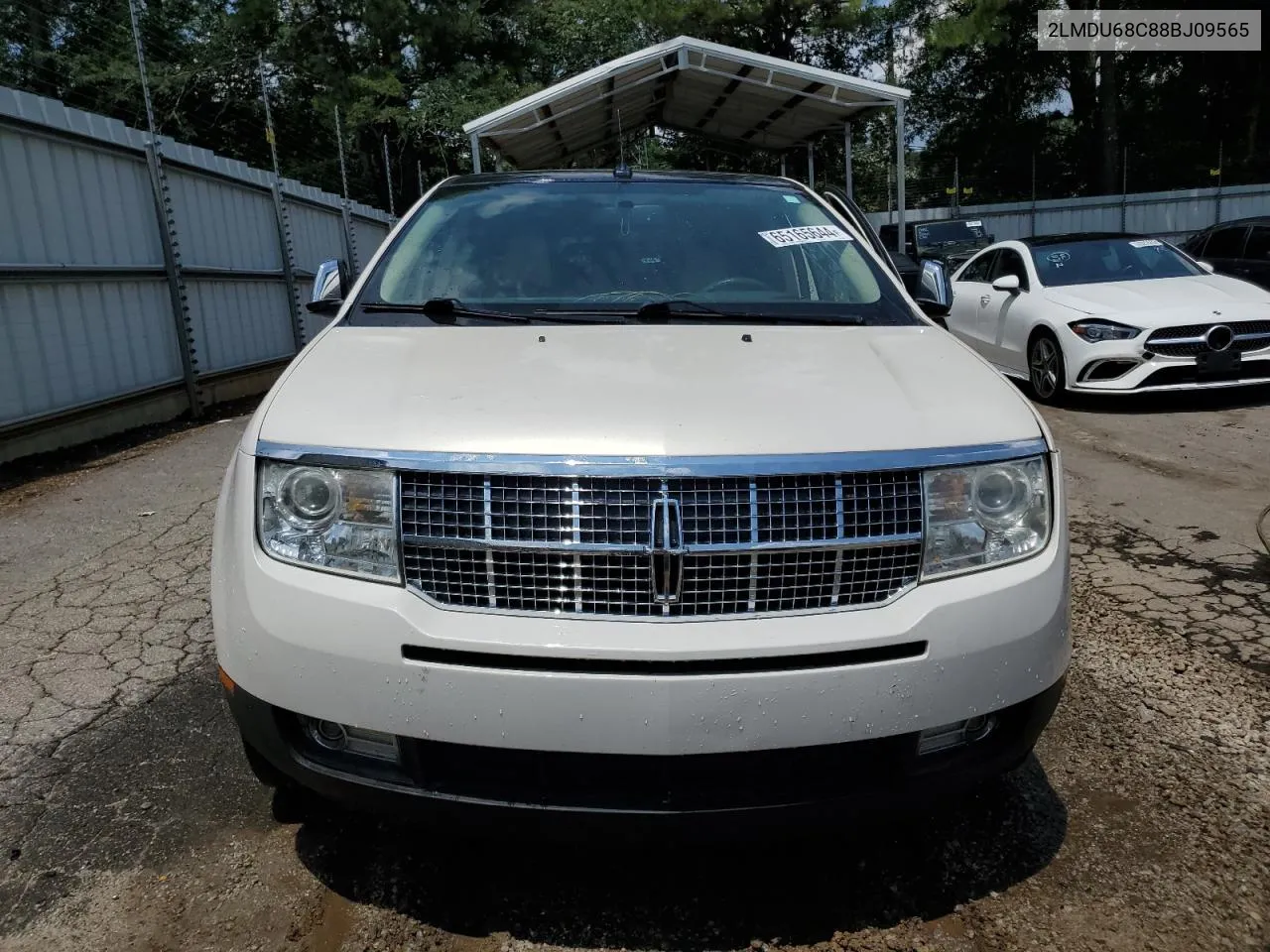 2008 Lincoln Mkx VIN: 2LMDU68C88BJ09565 Lot: 65165644