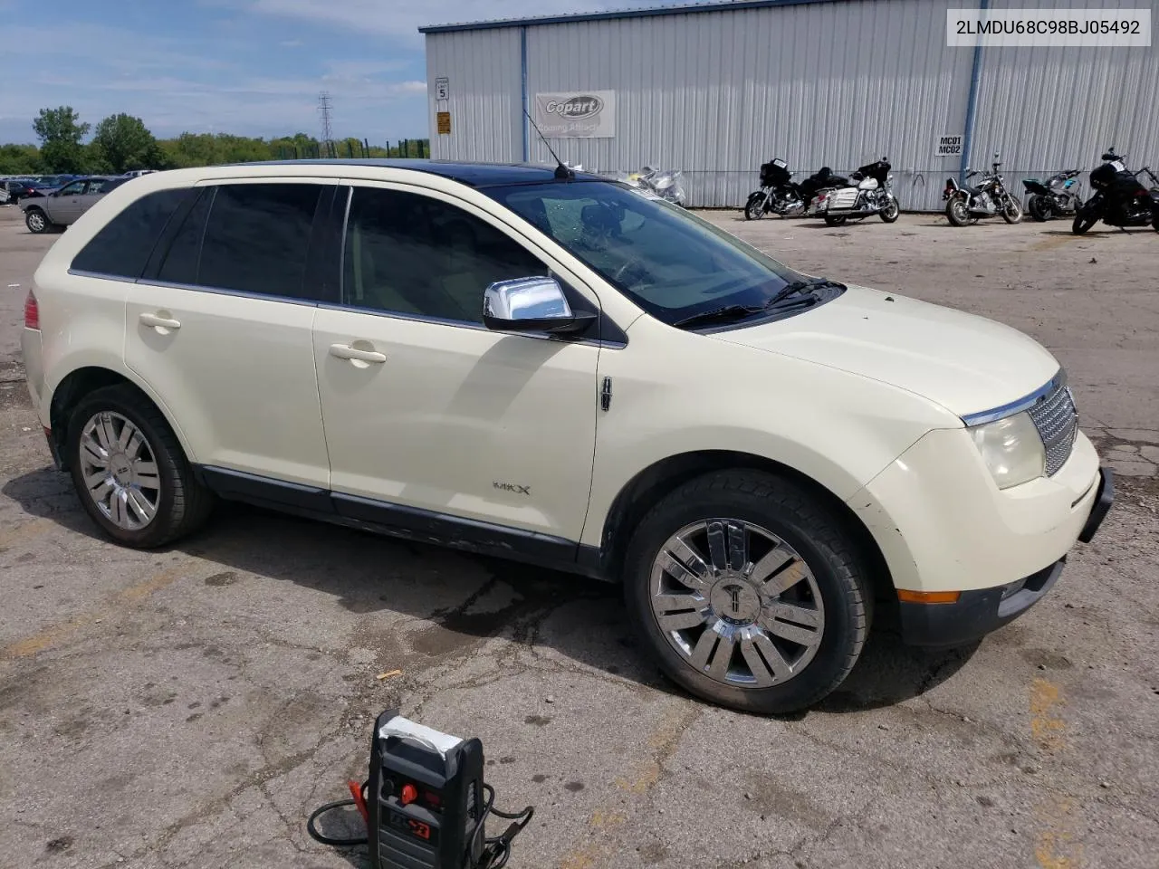 2LMDU68C98BJ05492 2008 Lincoln Mkx