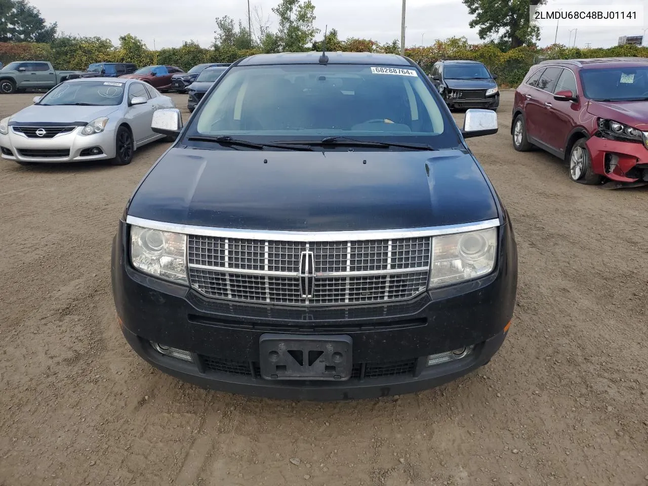 2LMDU68C48BJ01141 2008 Lincoln Mkx