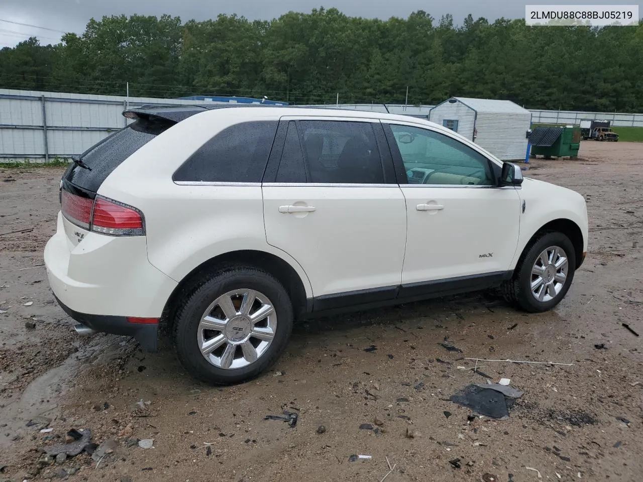 2008 Lincoln Mkx VIN: 2LMDU88C88BJ05219 Lot: 68425714