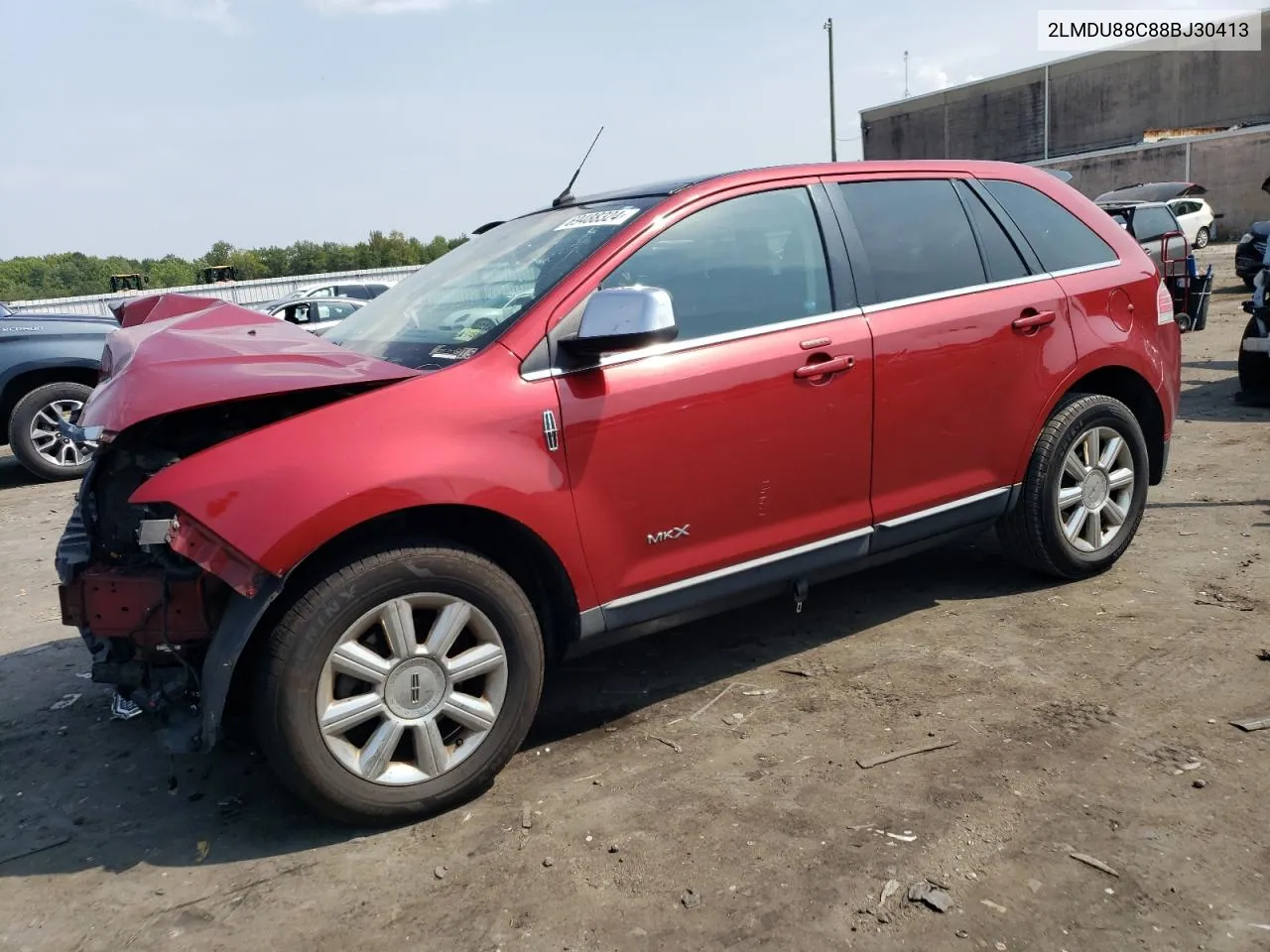 2LMDU88C88BJ30413 2008 Lincoln Mkx