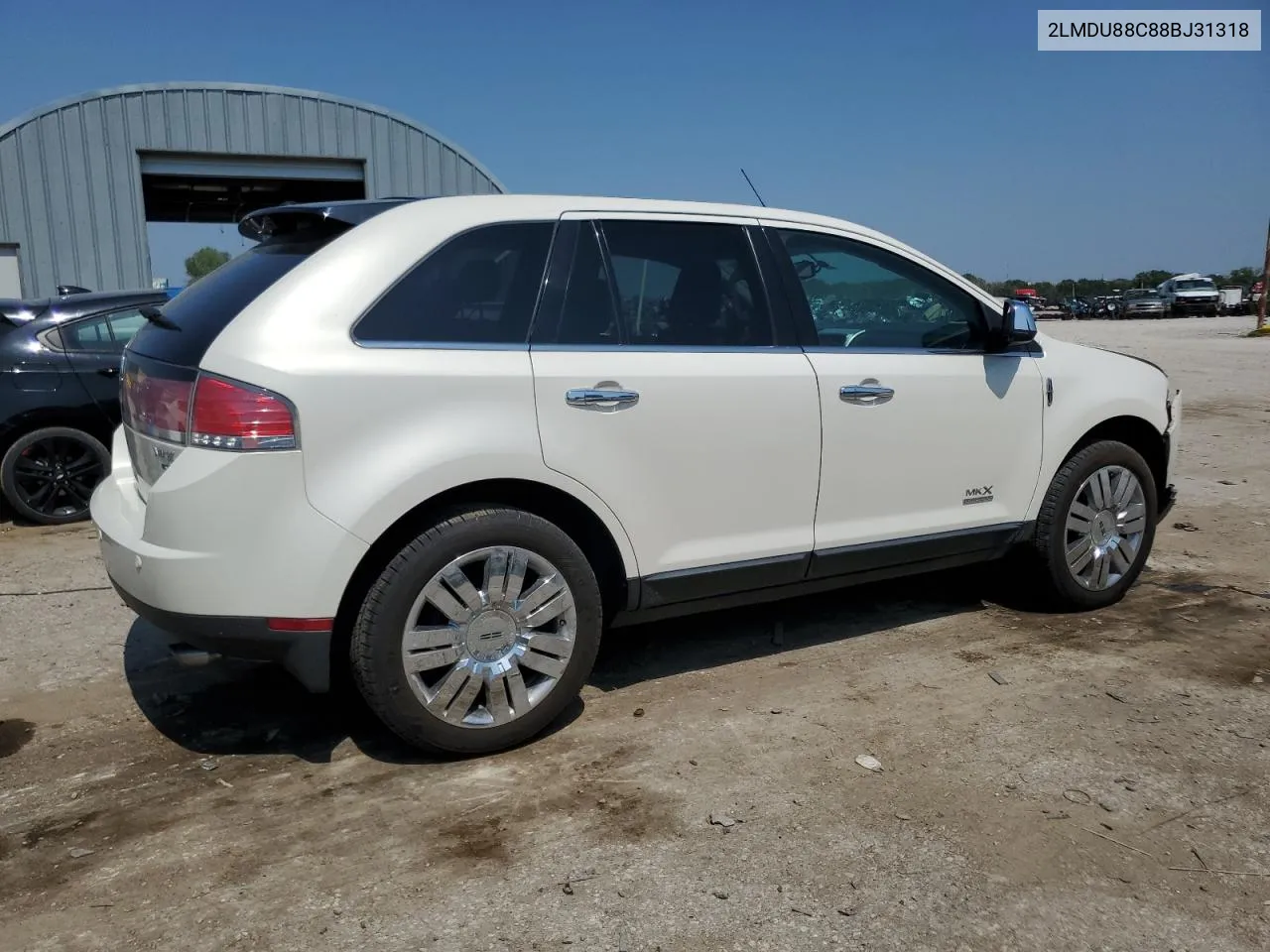 2008 Lincoln Mkx VIN: 2LMDU88C88BJ31318 Lot: 70575124