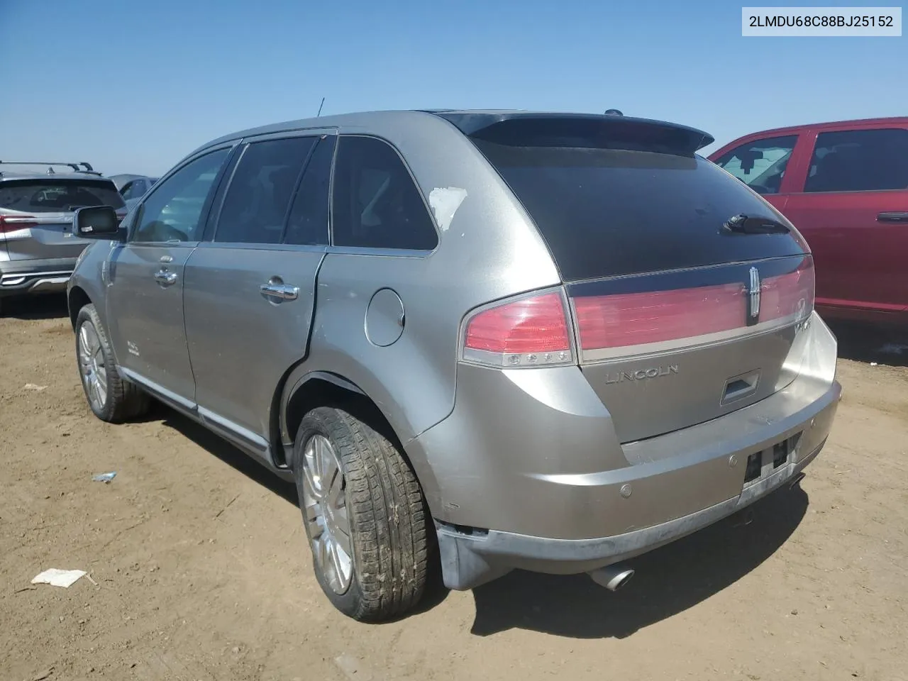 2008 Lincoln Mkx VIN: 2LMDU68C88BJ25152 Lot: 70672574