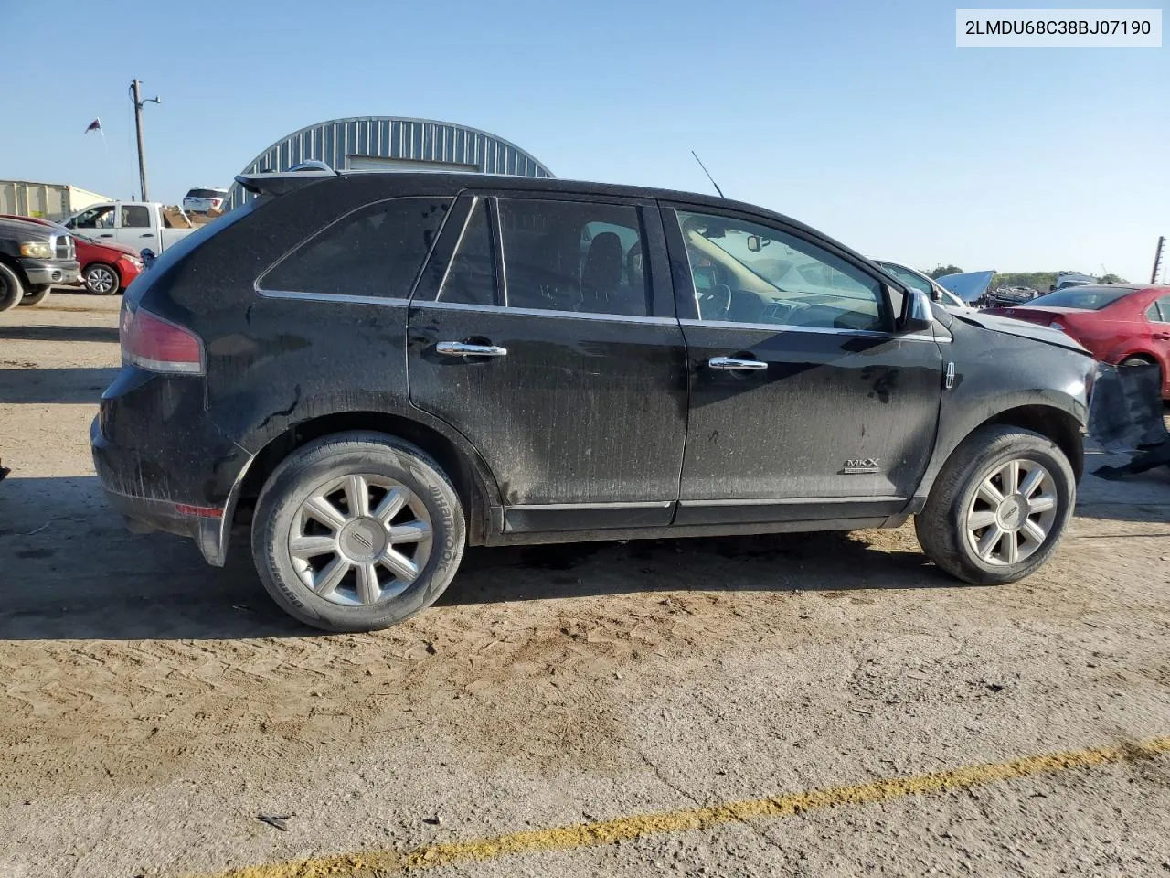 2008 Lincoln Mkx VIN: 2LMDU68C38BJ07190 Lot: 70828594