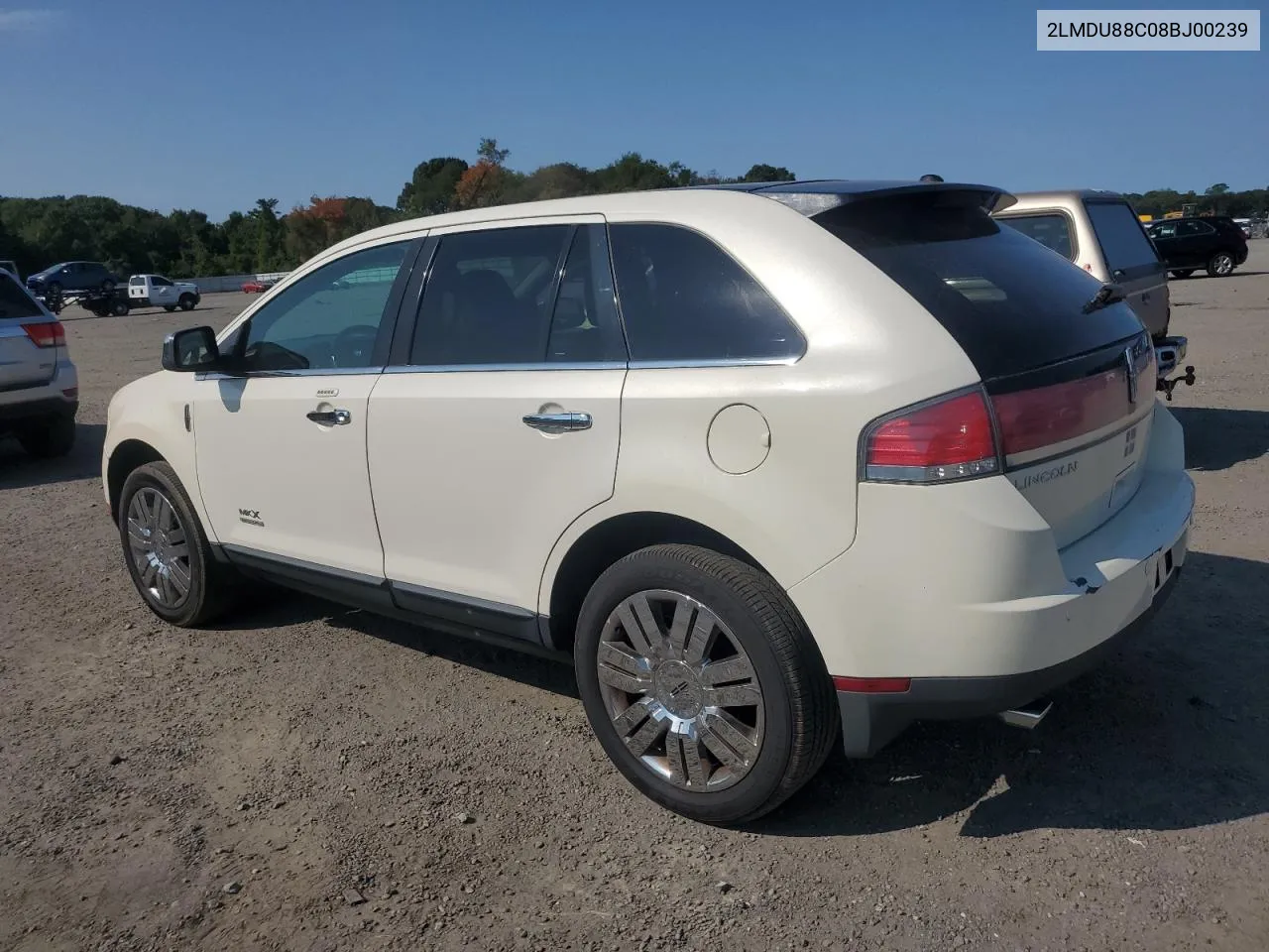 2LMDU88C08BJ00239 2008 Lincoln Mkx