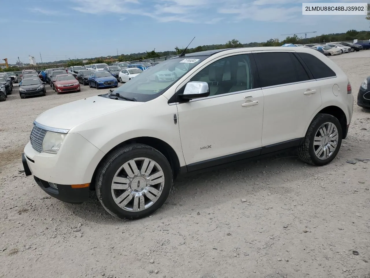 2008 Lincoln Mkx VIN: 2LMDU88C48BJ35902 Lot: 71744404