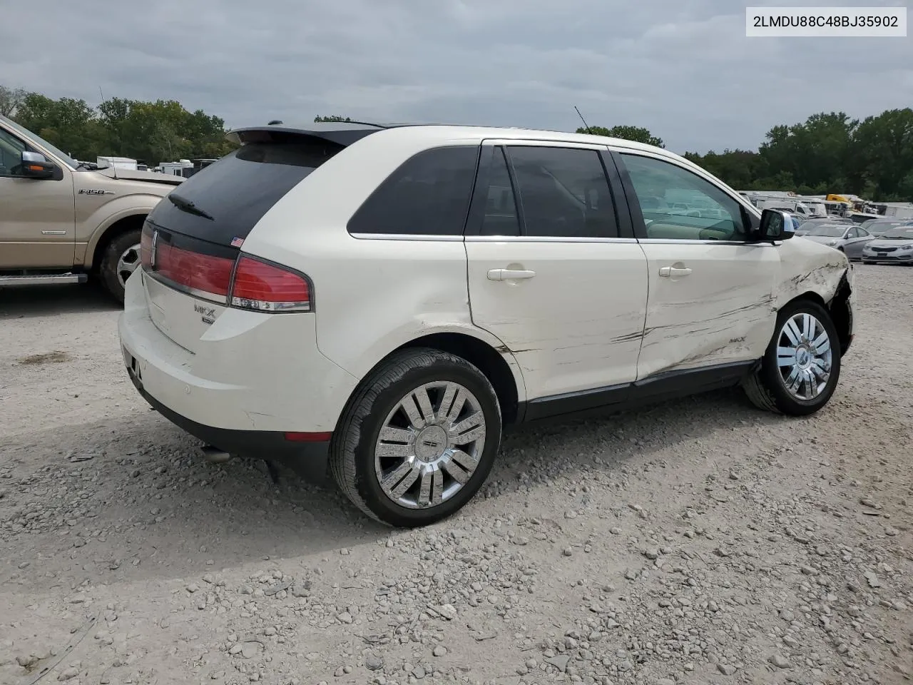 2008 Lincoln Mkx VIN: 2LMDU88C48BJ35902 Lot: 71744404