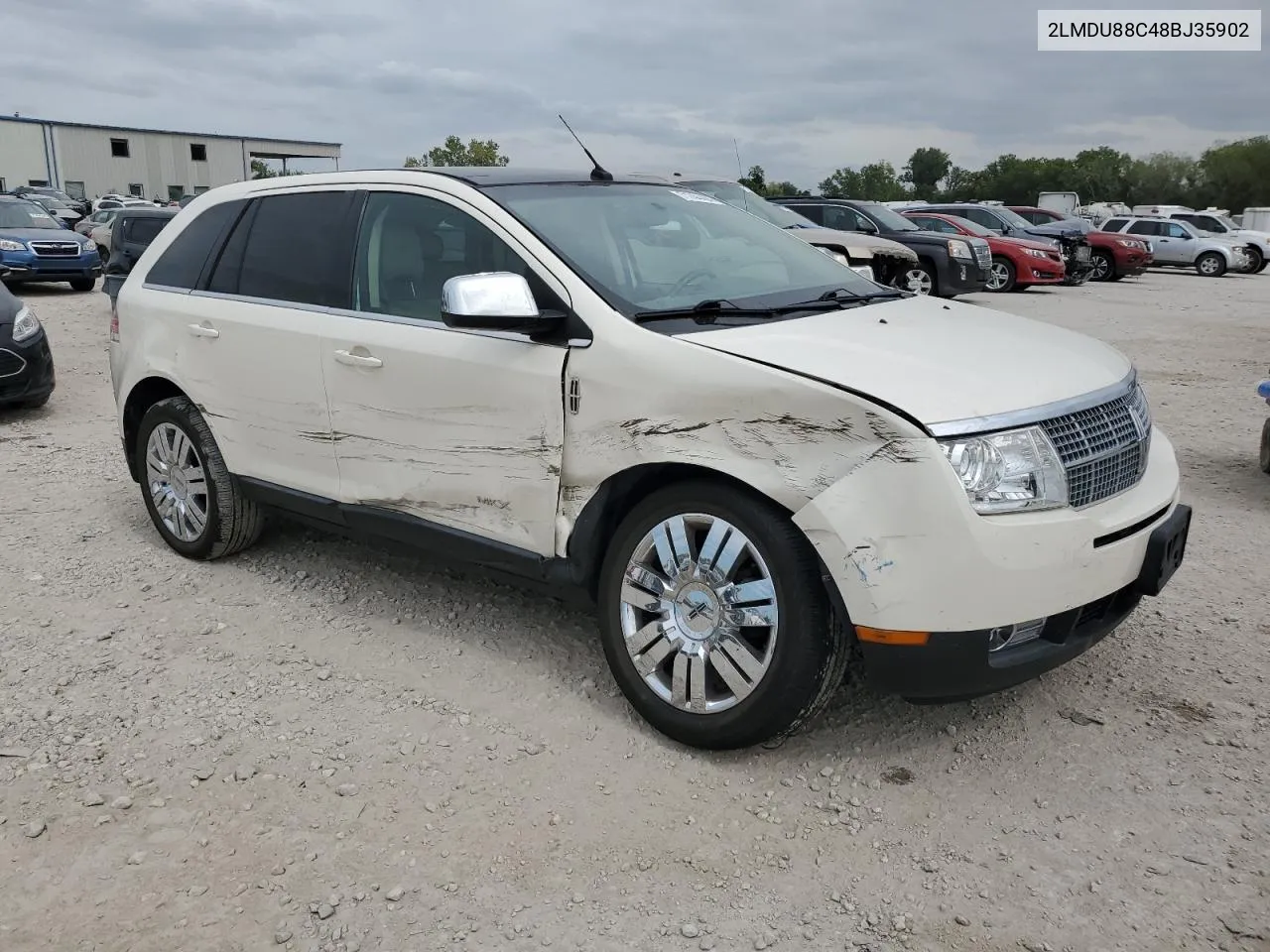 2008 Lincoln Mkx VIN: 2LMDU88C48BJ35902 Lot: 71744404