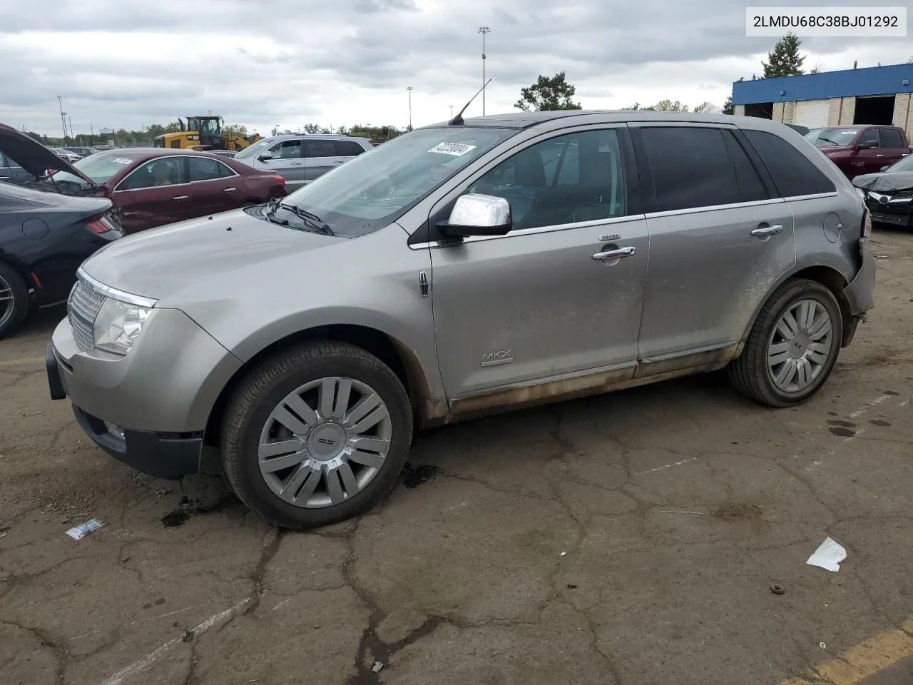 2008 Lincoln Mkx VIN: 2LMDU68C38BJ01292 Lot: 72239004