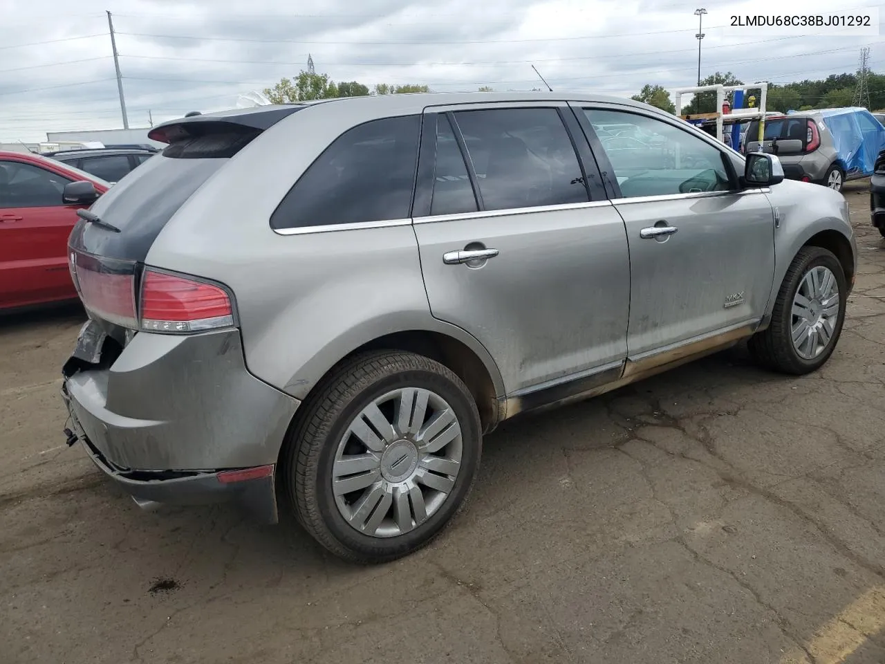 2008 Lincoln Mkx VIN: 2LMDU68C38BJ01292 Lot: 72239004