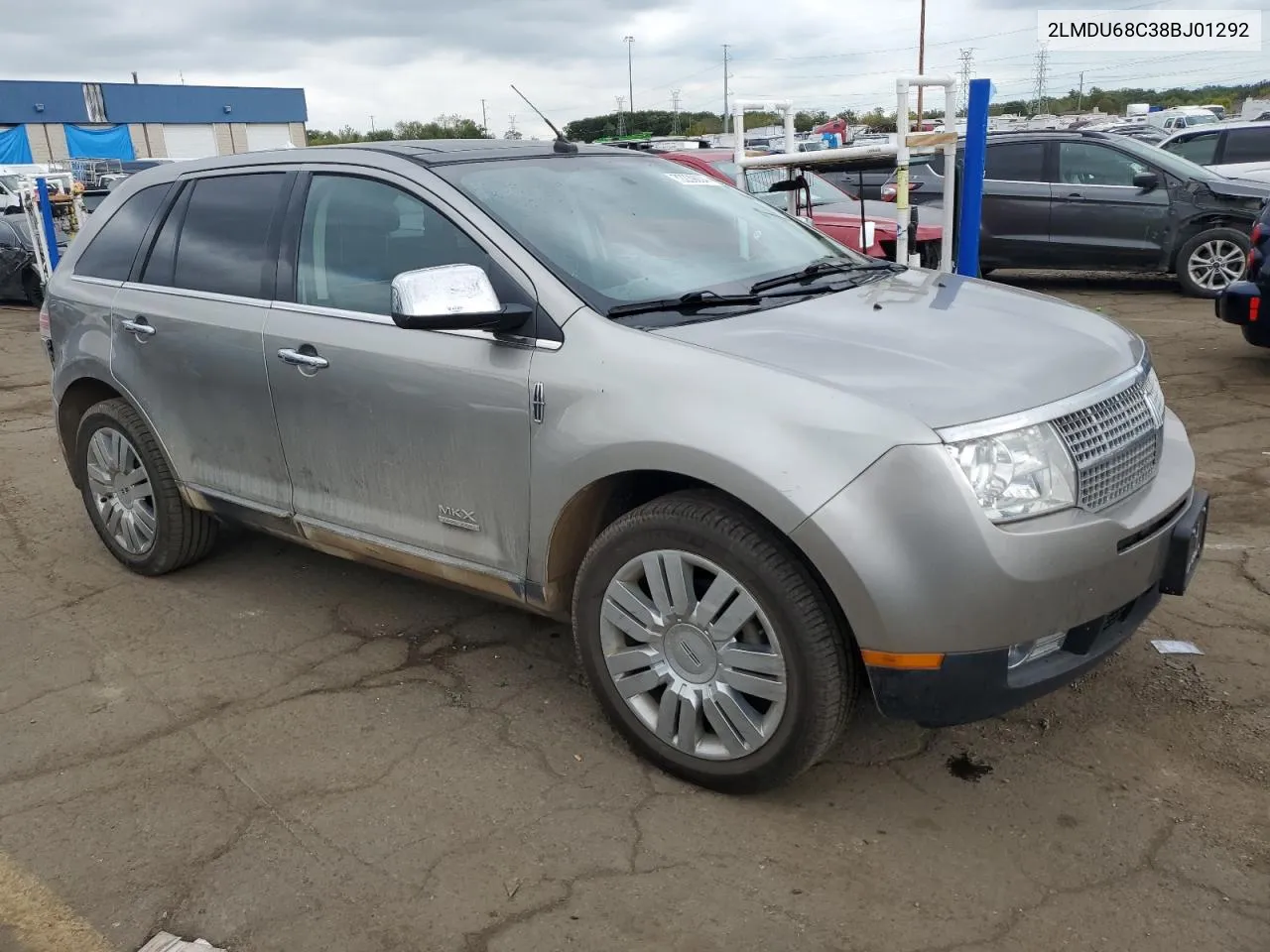 2008 Lincoln Mkx VIN: 2LMDU68C38BJ01292 Lot: 72239004