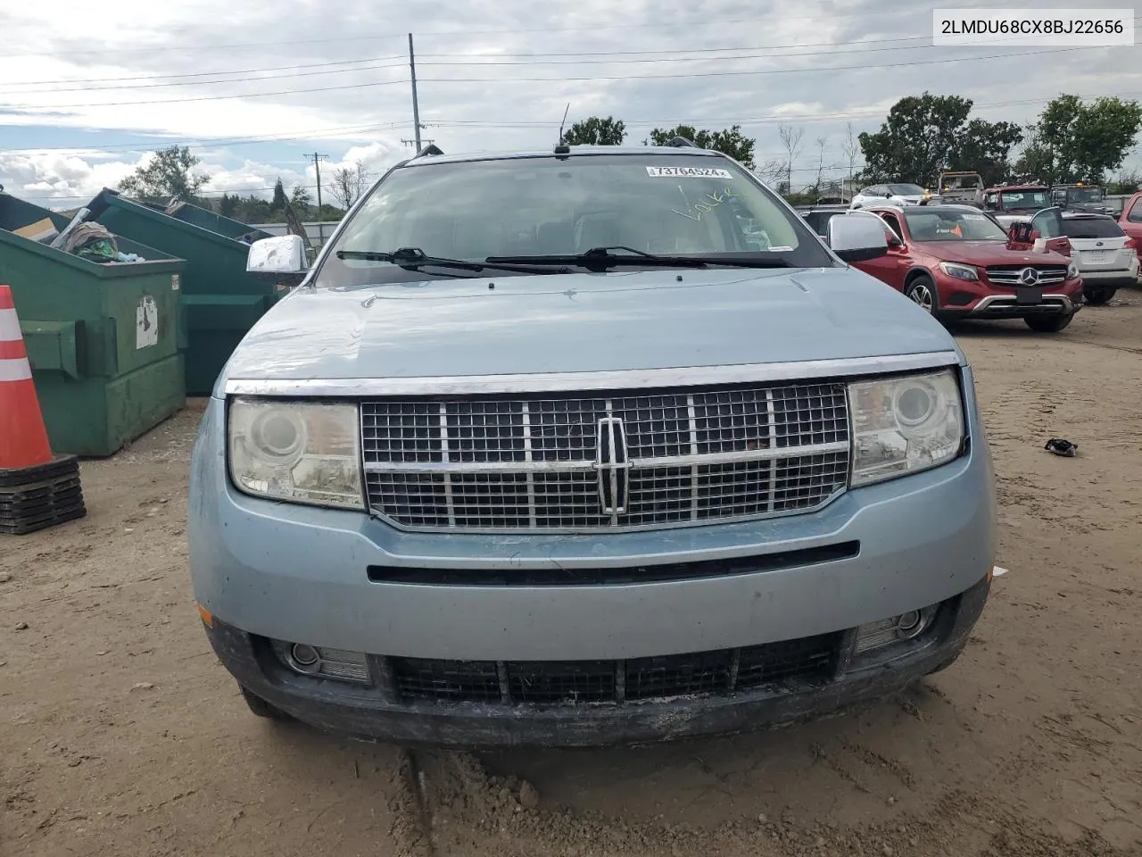 2LMDU68CX8BJ22656 2008 Lincoln Mkx