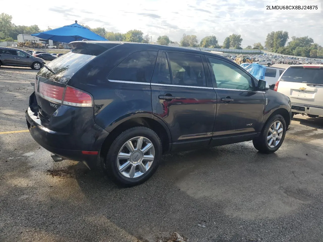 2008 Lincoln Mkx VIN: 2LMDU68CX8BJ24875 Lot: 74017714