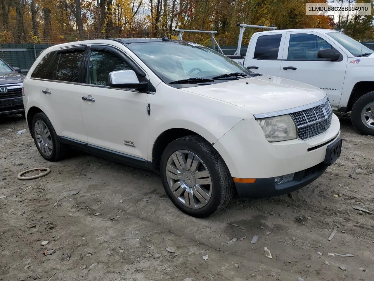 2LMDU88C28BJ04910 2008 Lincoln Mkx