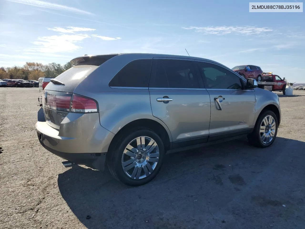 2008 Lincoln Mkx VIN: 2LMDU88C78BJ35196 Lot: 78179504