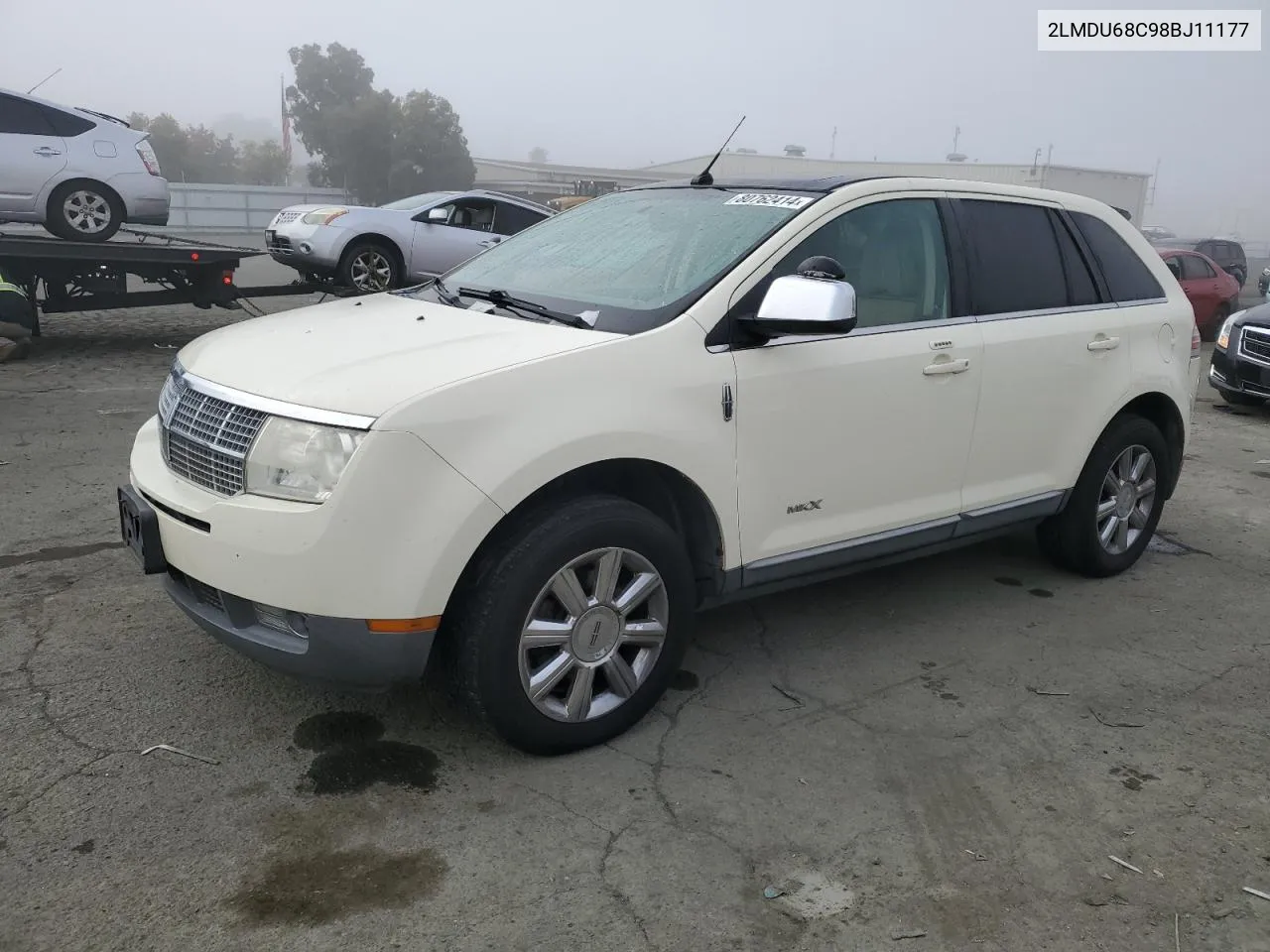 2008 Lincoln Mkx VIN: 2LMDU68C98BJ11177 Lot: 80762414