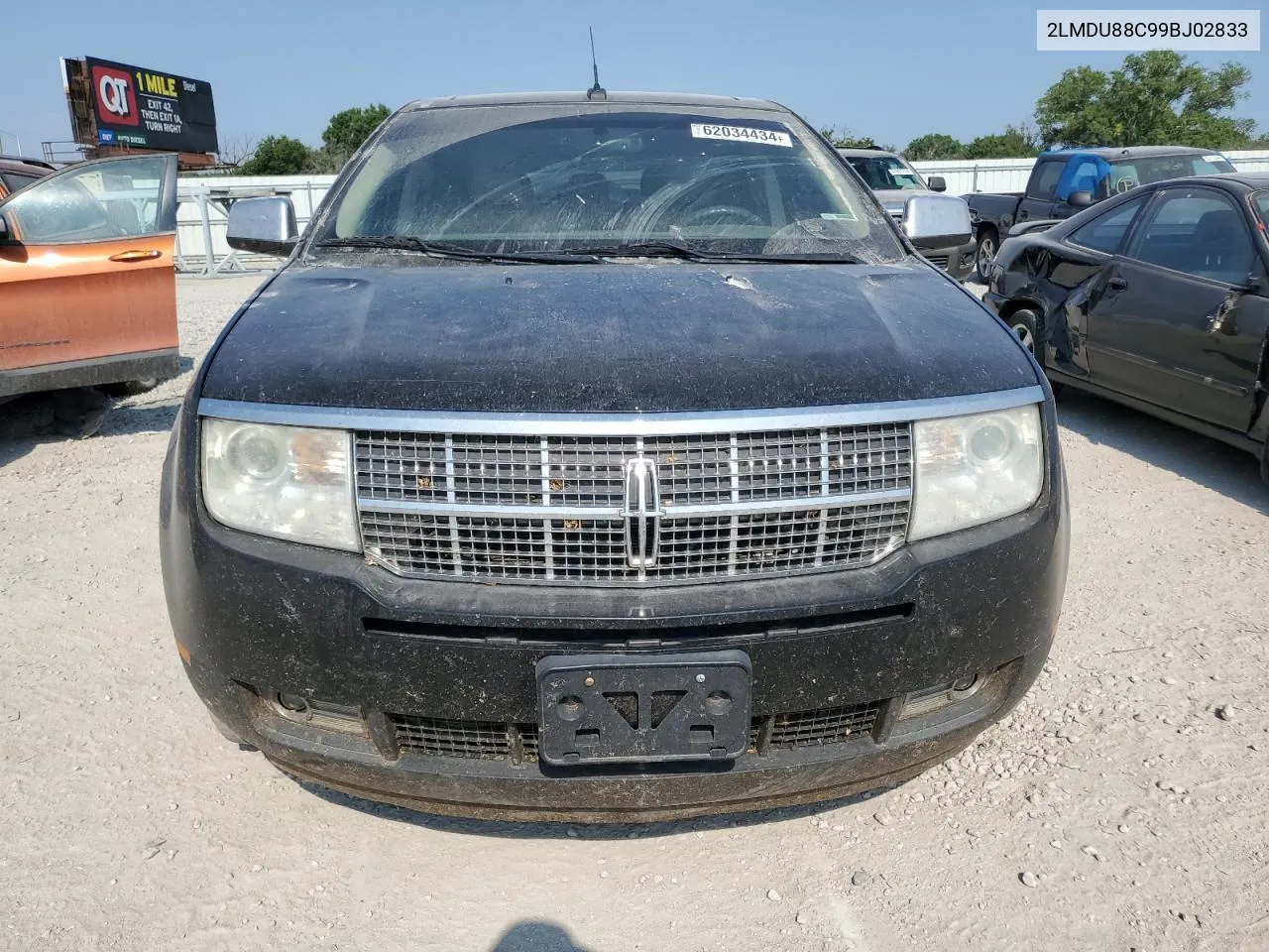 2LMDU88C99BJ02833 2009 Lincoln Mkx