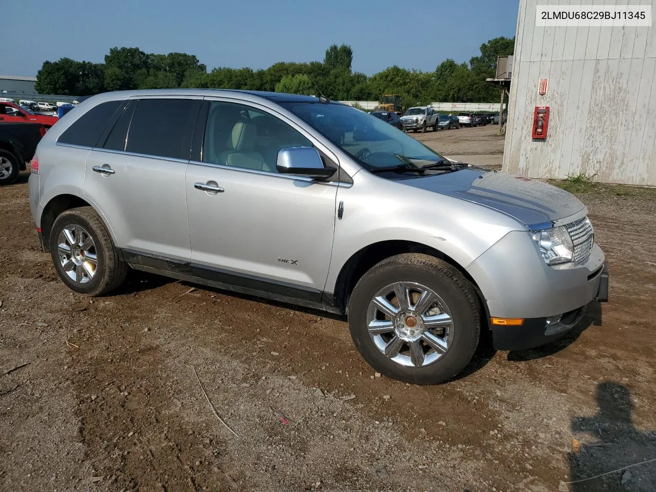 2009 Lincoln Mkx VIN: 2LMDU68C29BJ11345 Lot: 65123924