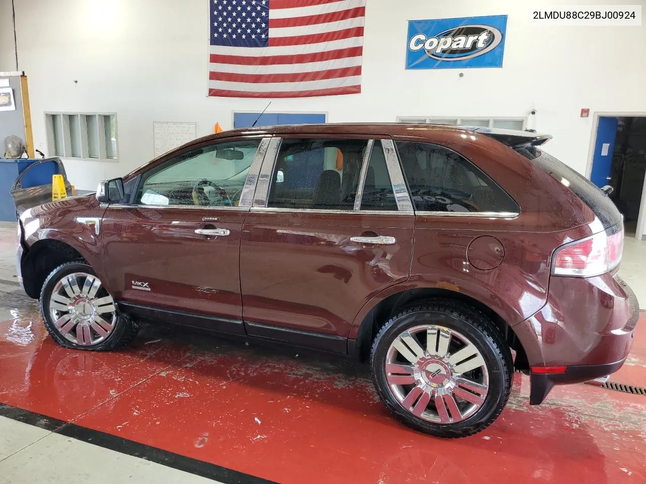 2009 Lincoln Mkx VIN: 2LMDU88C29BJ00924 Lot: 65177684