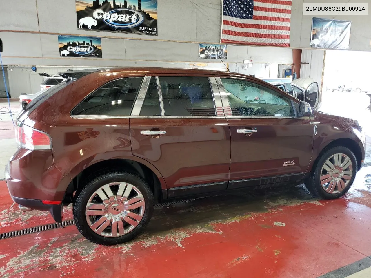 2009 Lincoln Mkx VIN: 2LMDU88C29BJ00924 Lot: 65177684