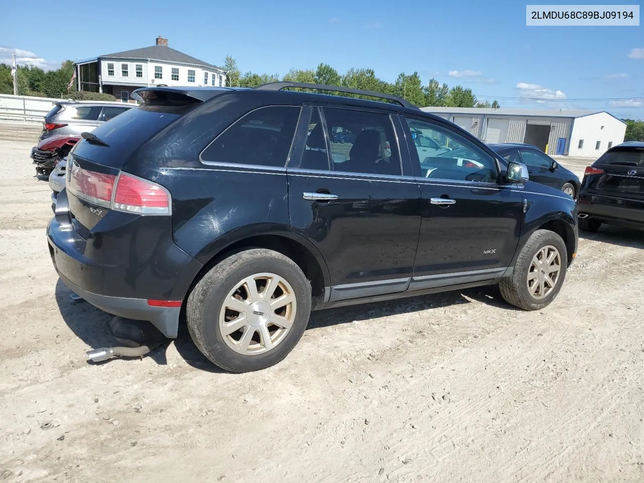 2009 Lincoln Mkx VIN: 2LMDU68C89BJ09194 Lot: 69753904