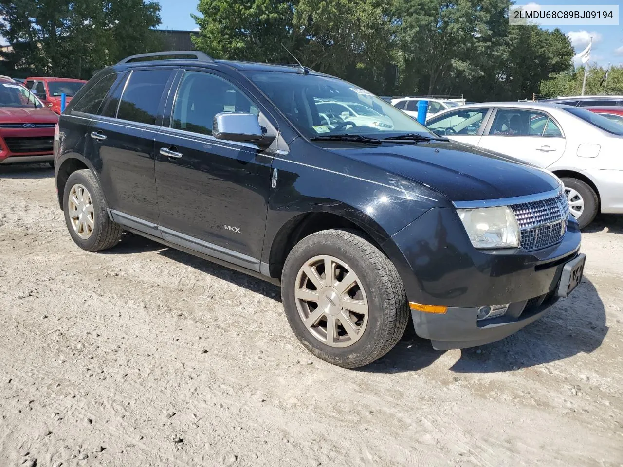 2009 Lincoln Mkx VIN: 2LMDU68C89BJ09194 Lot: 69753904