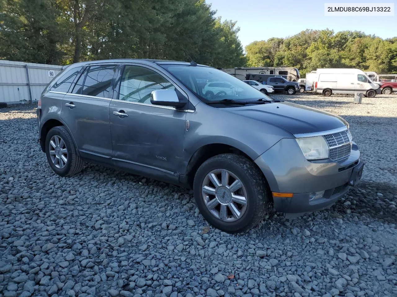 2LMDU88C69BJ13322 2009 Lincoln Mkx