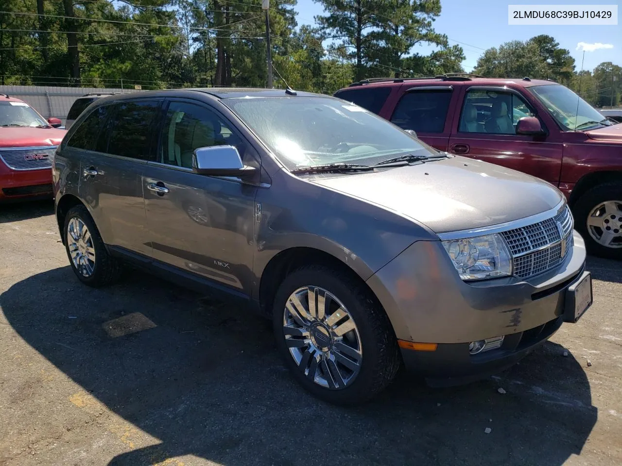 2009 Lincoln Mkx VIN: 2LMDU68C39BJ10429 Lot: 72769134