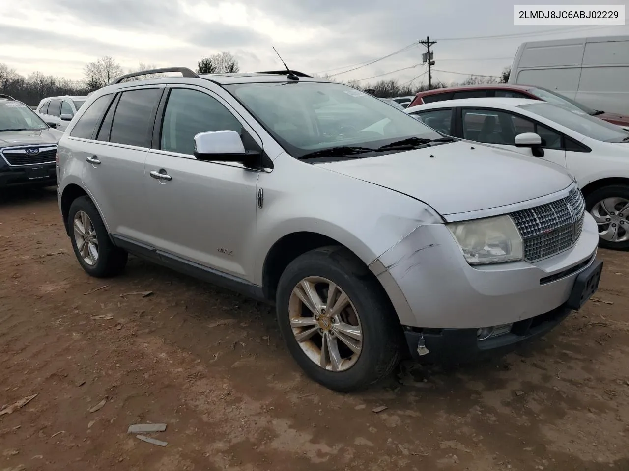 2010 Lincoln Mkx VIN: 2LMDJ8JC6ABJ02229 Lot: 40675474