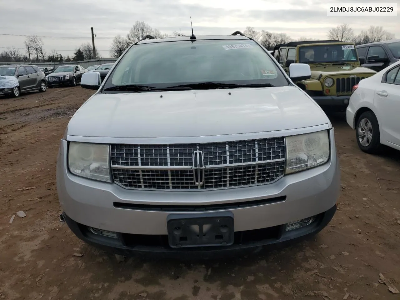 2010 Lincoln Mkx VIN: 2LMDJ8JC6ABJ02229 Lot: 40675474