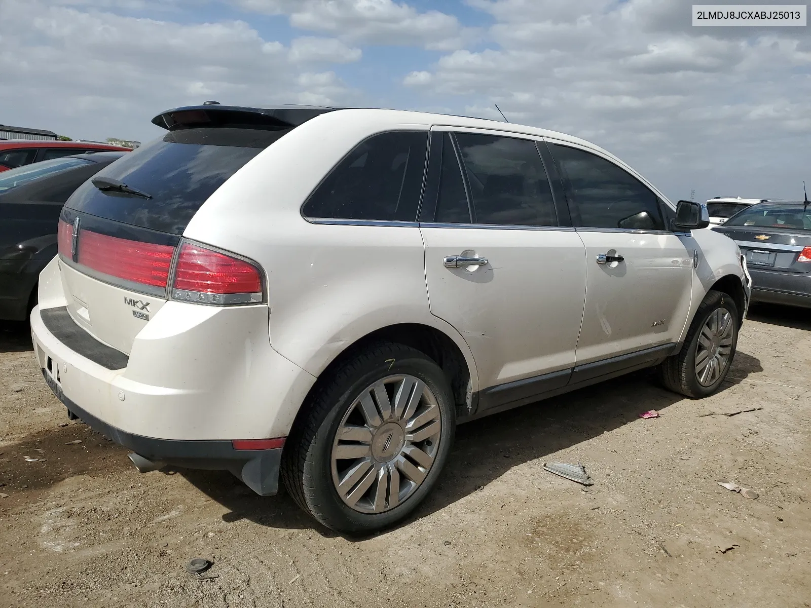 2010 Lincoln Mkx VIN: 2LMDJ8JCXABJ25013 Lot: 57259204