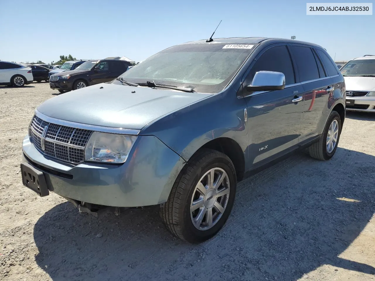 2010 Lincoln Mkx VIN: 2LMDJ6JC4ABJ32530 Lot: 61105654