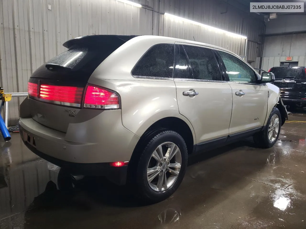 2010 Lincoln Mkx VIN: 2LMDJ8JC8ABJ07335 Lot: 79065494