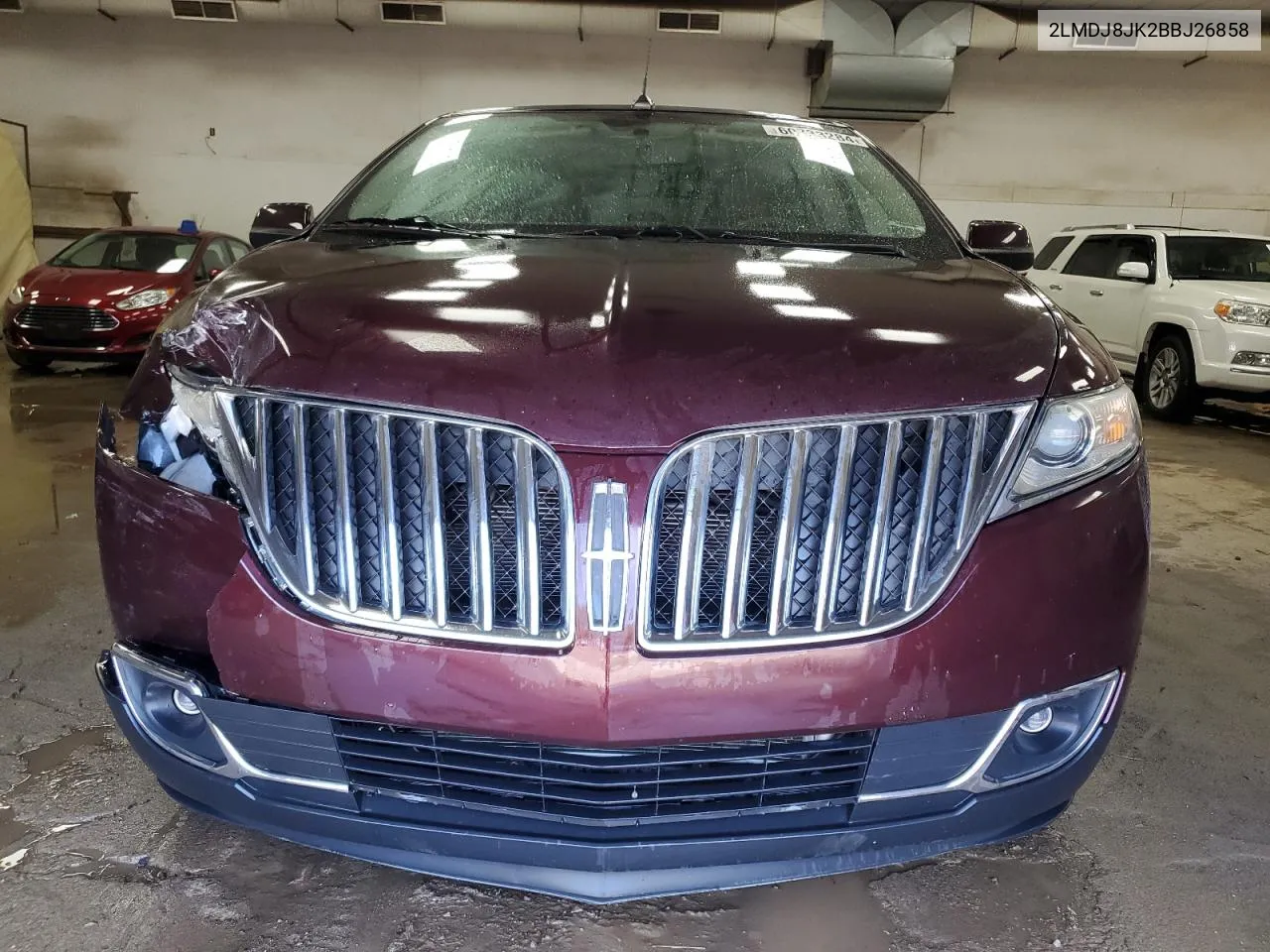 2011 Lincoln Mkx VIN: 2LMDJ8JK2BBJ26858 Lot: 60733284