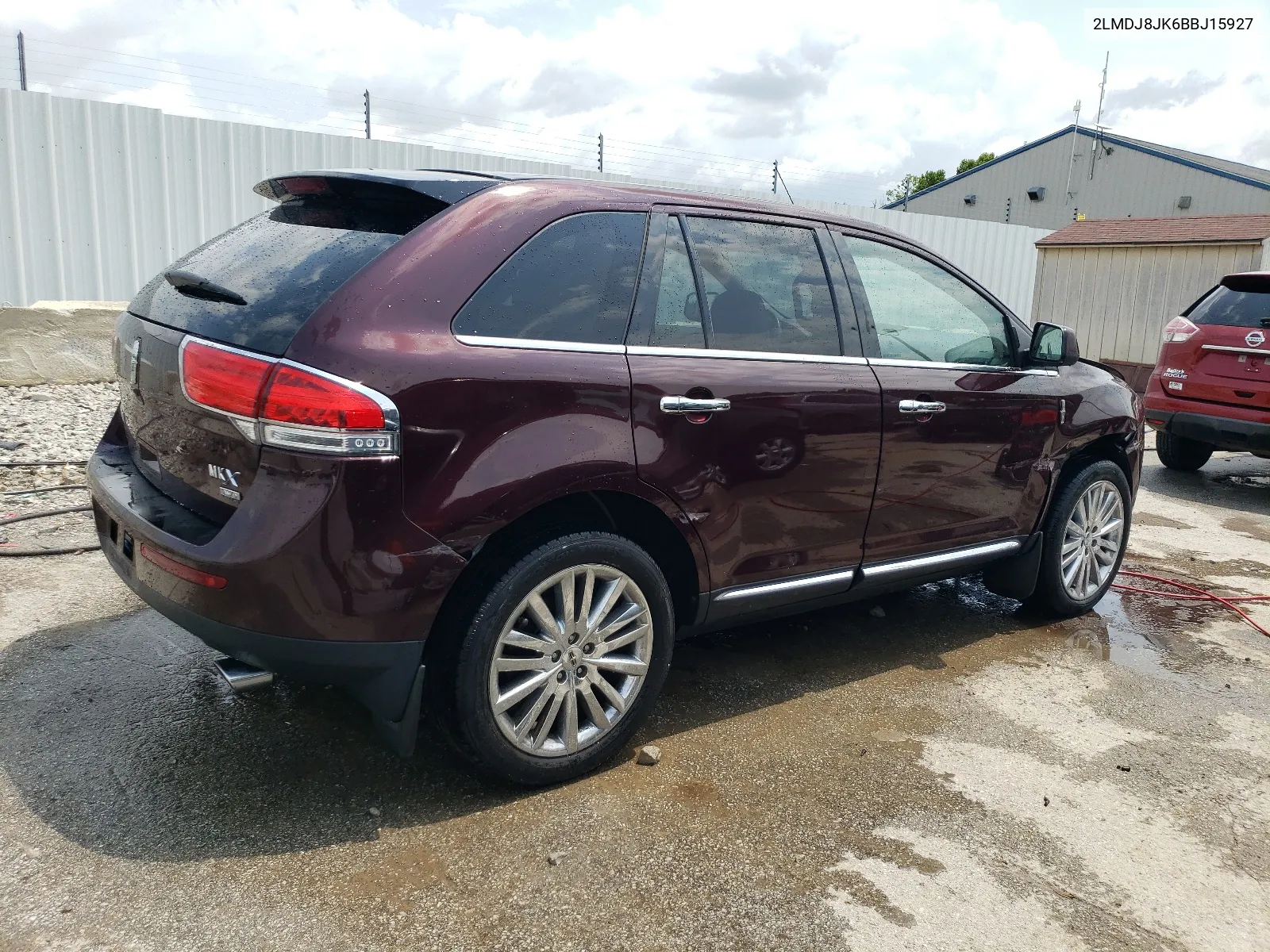 2LMDJ8JK6BBJ15927 2011 Lincoln Mkx