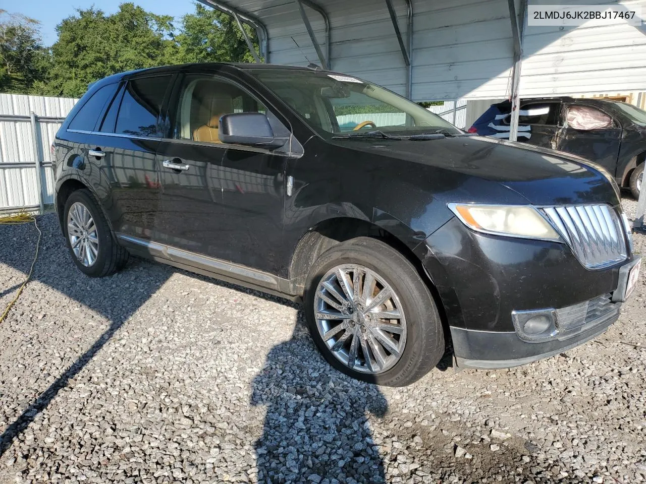 2LMDJ6JK2BBJ17467 2011 Lincoln Mkx