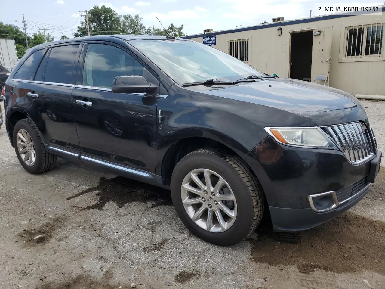 2011 Lincoln Mkx VIN: 2LMDJ8JK8BBJ19753 Lot: 66140774