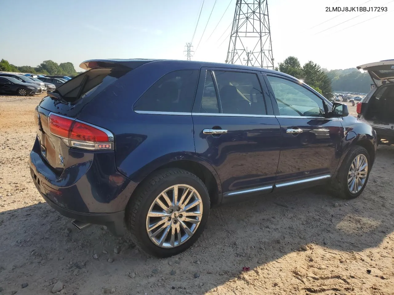 2011 Lincoln Mkx VIN: 2LMDJ8JK1BBJ17293 Lot: 67675294