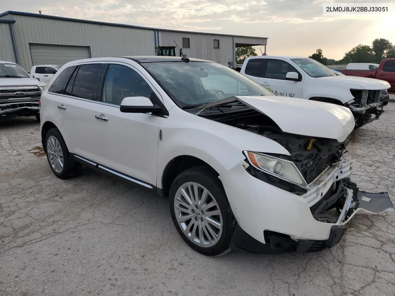 2011 Lincoln Mkx VIN: 2LMDJ8JK2BBJ33051 Lot: 67759364