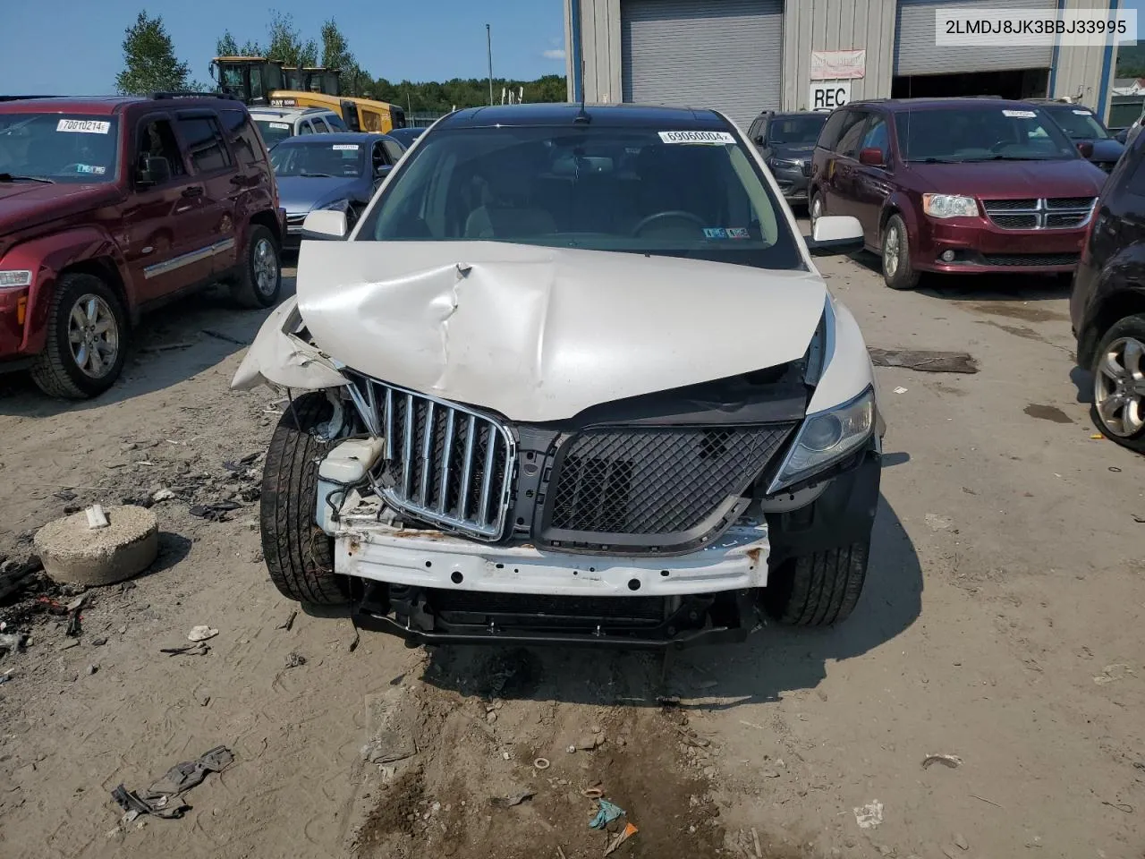 2LMDJ8JK3BBJ33995 2011 Lincoln Mkx