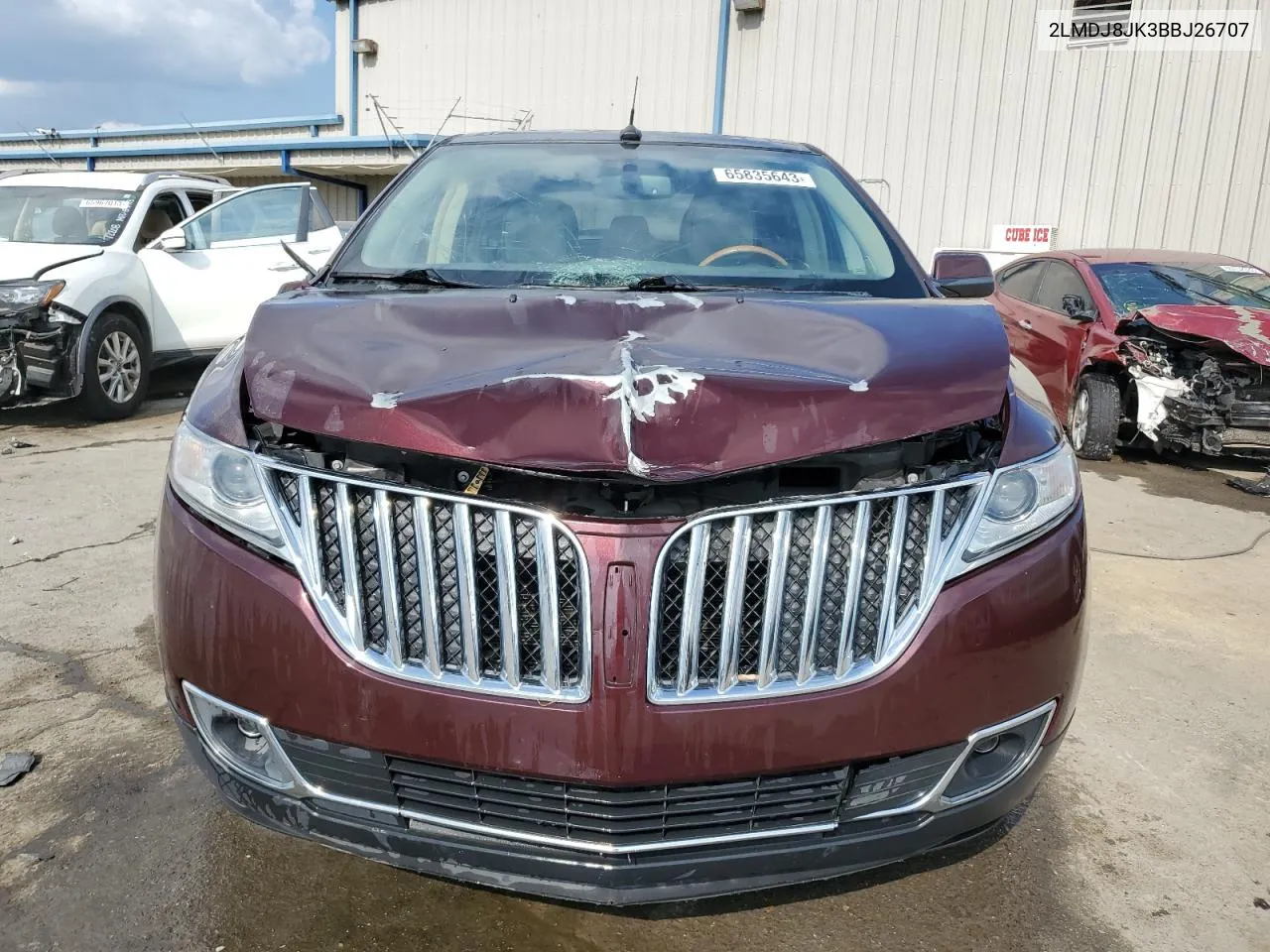 2LMDJ8JK3BBJ26707 2011 Lincoln Mkx