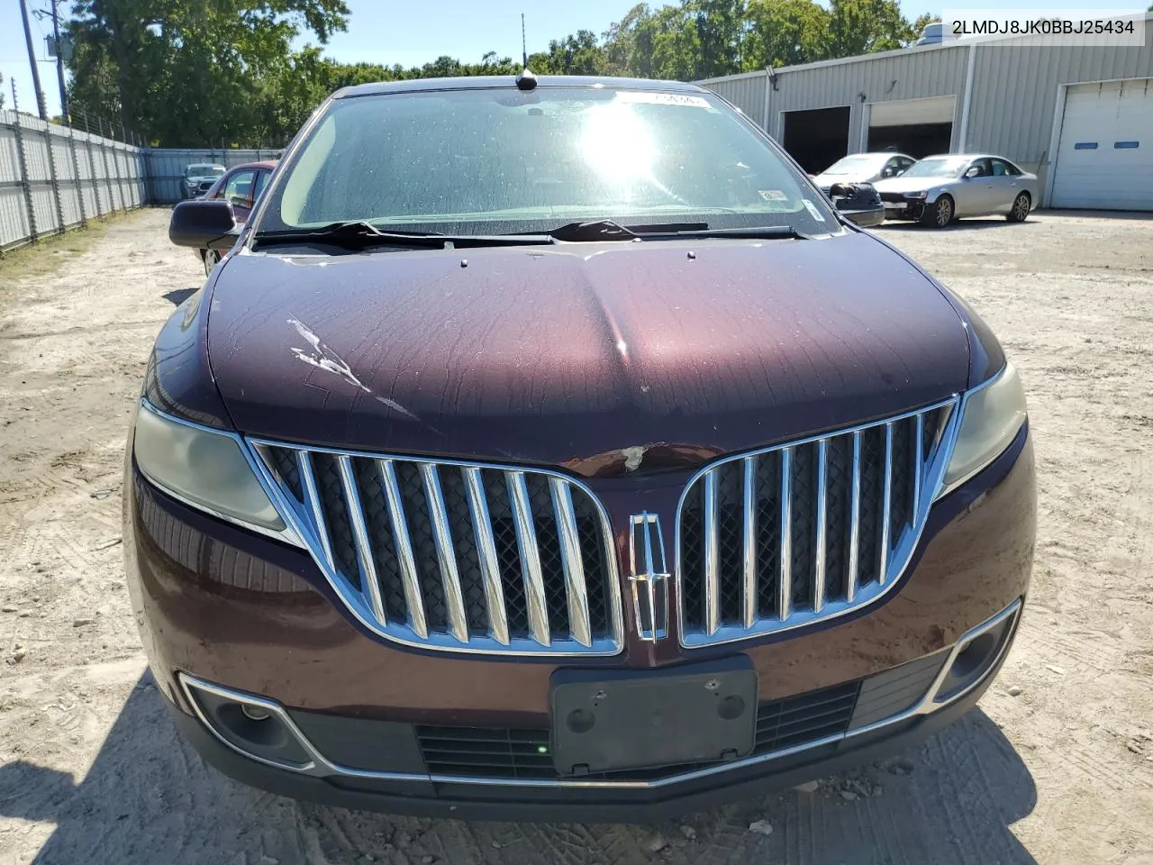 2LMDJ8JK0BBJ25434 2011 Lincoln Mkx