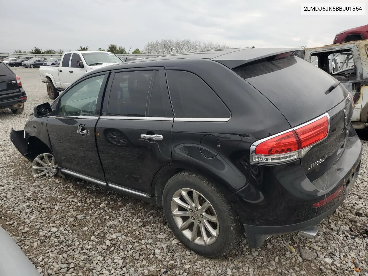 2011 Lincoln Mkx VIN: 2LMDJ6JK5BBJ01554 Lot: 70847034