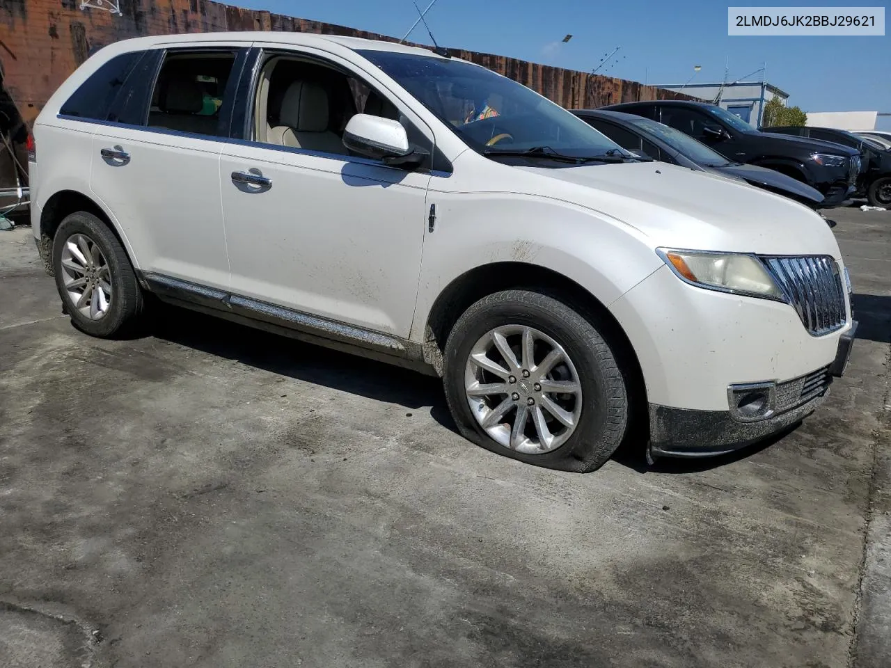 2011 Lincoln Mkx VIN: 2LMDJ6JK2BBJ29621 Lot: 71318324