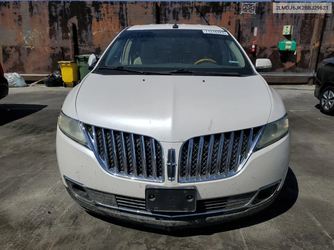 2011 Lincoln Mkx VIN: 2LMDJ6JK2BBJ29621 Lot: 71318324