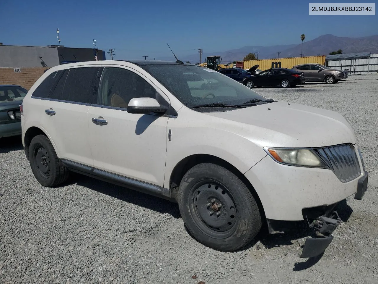 2011 Lincoln Mkx VIN: 2LMDJ8JKXBBJ23142 Lot: 72079394