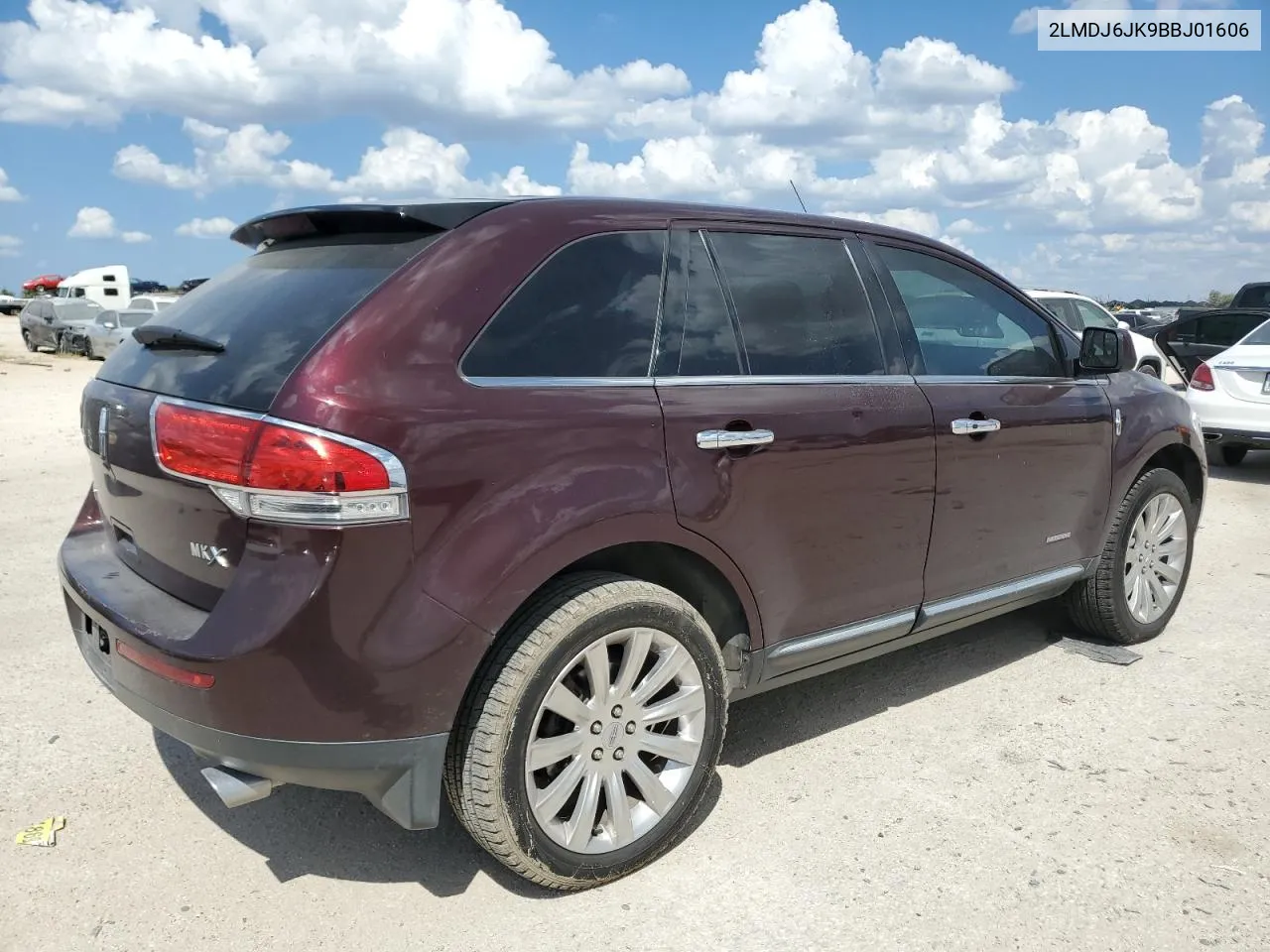 2LMDJ6JK9BBJ01606 2011 Lincoln Mkx